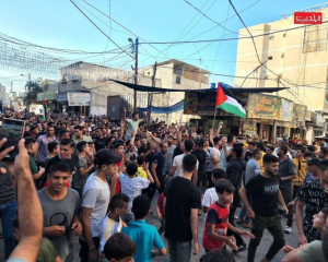 نظاهرات ضد حماس في غزة